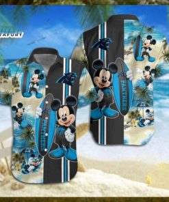 Carolina Panthers Mickey Mouse Hawaiian Shirt