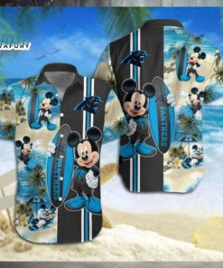 Carolina Panthers Mickey Mouse Hawaiian Shirt