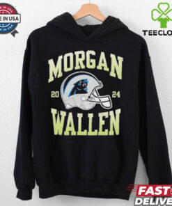 Carolina Panthers NFL 2024 Morgan Wallen 18th October at Bank of America Stadium Shirt