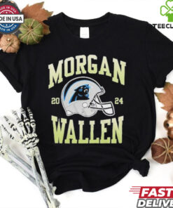 Carolina Panthers NFL 2024 Morgan Wallen 18th October at Bank of America Stadium Shirt