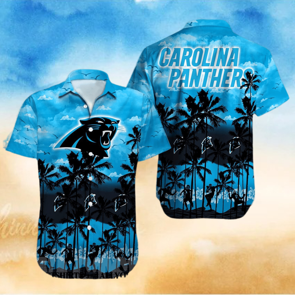 Carolina Panthers Target Hawaiian Shirt