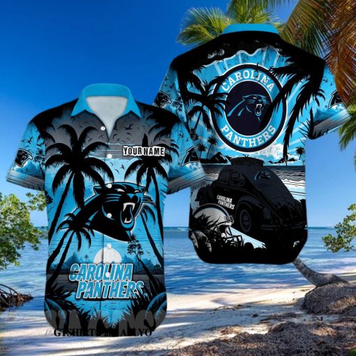 Carolina Panthers NFL Custom 3D Full Print Hawaiian Shirt