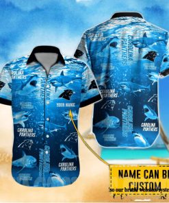 Carolina Panthers NFL Custom Unisex Hawaiian Shirt