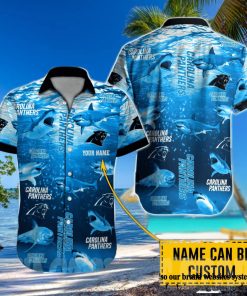 Carolina Panthers NFL Custom Unisex Hawaiian Shirt