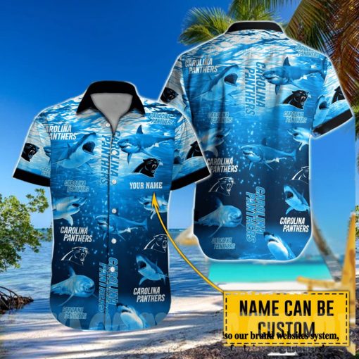 Carolina Panthers NFL Custom Unisex Hawaiian Shirt