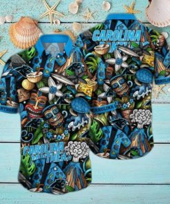 Carolina Panthers NFL Flower Hawaii Shirt And Tshirt For Fans