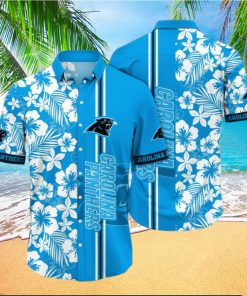 Carolina Panthers NFL Flower Hawaiian Shirt Aloha Football Shirt