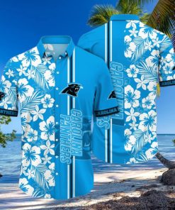 Carolina Panthers NFL Flower Hawaiian Shirt Aloha Football Shirt