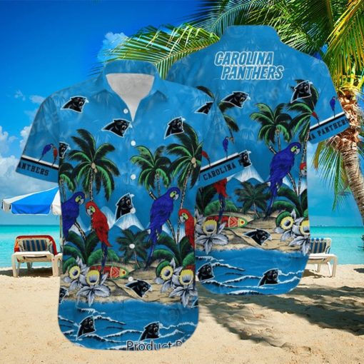 Carolina Panthers NFL Football Hawaiian Shirt Graphic Summer Tropical Pattern New Trends Gift For Men Women
