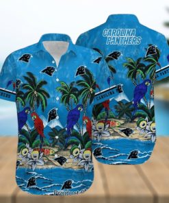 Carolina Panthers NFL Football Hawaiian Shirt Graphic Summer Tropical Pattern New Trends Gift For Men Women