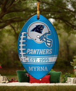 Carolina Panthers NFL Football Personalized Xmas Gift For Fans Christmas Tree Decorations Ornament