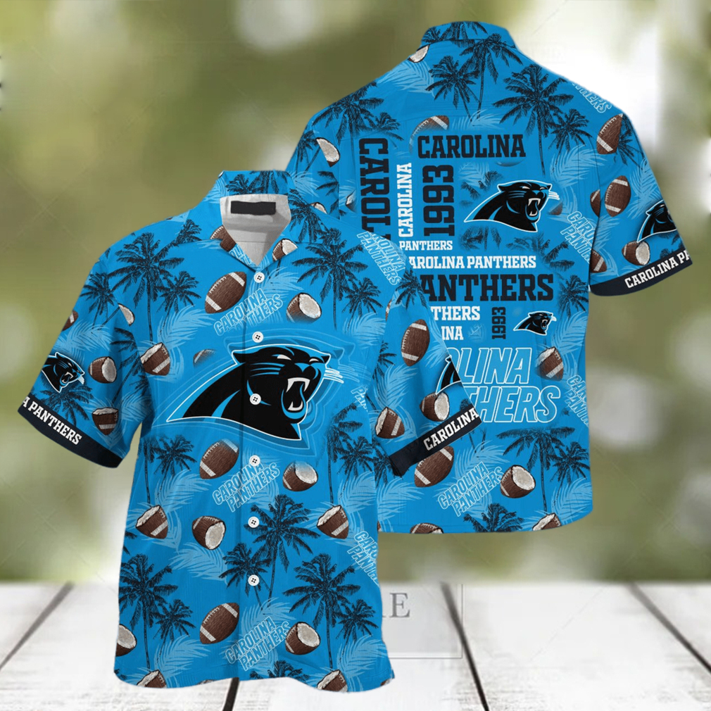 Carolina Panthers NFL Hawaiian Shirt Carolina Panthers NFL Hawaiian Shirt
