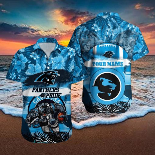 Carolina Panthers NFL Hawaiian hoodie, sweater, longsleeve, shirt v-neck, t-shirt Custom Name Summer Gift