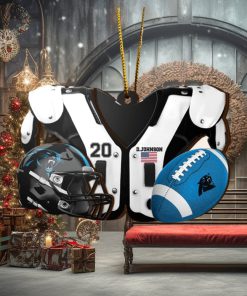 Carolina Panthers NFL Sport Ornament Custom Your Name And Number