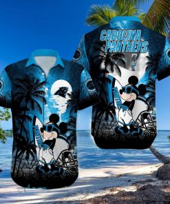 Carolina Panthers NFL Team Logo Baby Yoda Hawaiian Shirt 1 Carolina Panthers NFL Team Logo Baby Yoda Hawaiian Shirt