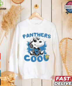 Carolina Panthers NFL Team Snoopy Joe Cool T Shirt