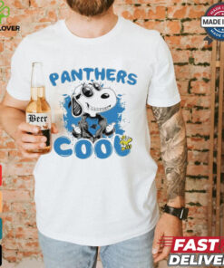 Carolina Panthers NFL Team Snoopy Joe Cool T Shirt