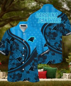 Carolina Panthers NFL Us Flag Hawaiian Shirt Custom Summer Aloha Shirt