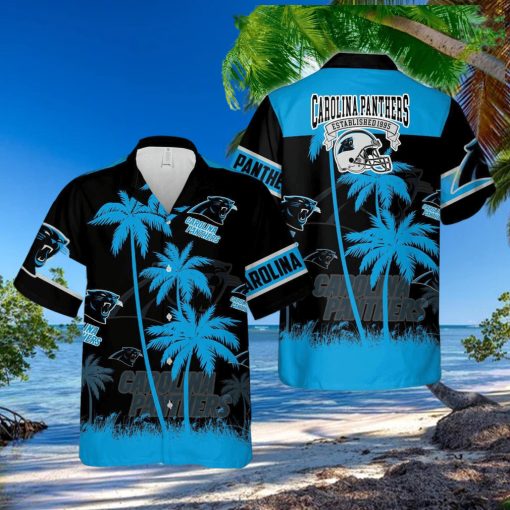 Carolina Panthers NFL Vintage Coconut Tropical Hawaiian Shirt For Men And Women
