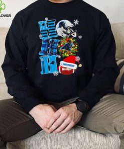 Carolina Panthers NFL ho ho ho Christmas shirt