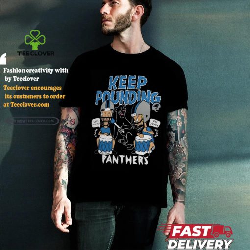 Carolina Panthers NFL x Homage x Beavis and Butt Head Unisex Tri Blend T Shirt