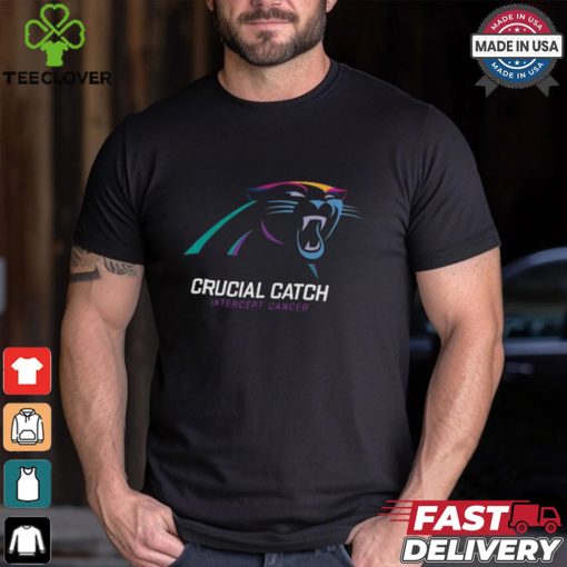 Carolina Panthers Nike Black 2024 NFL Crucial Catch T Shirt