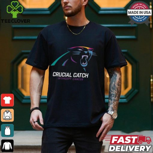 Carolina Panthers Nike Black 2024 NFL Crucial Catch T Shirt