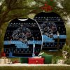 New Orleans Saints Christmas Ball Snowfalke Pattern Knitted Sweater