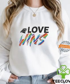 Carolina Panthers Pride Love Wins 2024 Shirt