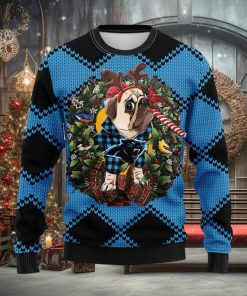 Carolina Panthers Pub Dog Christmas Ugly Sweater 3D Christmas Xmas Sweater