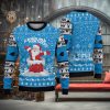 Carolina Panthers Santa Christmas Sweater