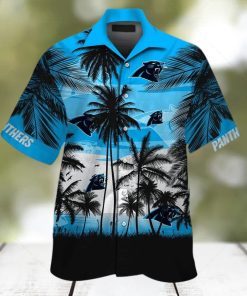 Carolina Panthers Short Sleeve Button Up Tropical Aloha Hawaiian Shirts For Men Women Shirt