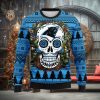 Washington Redskins Skull Flower Ugly Christmas Ugly Sweater