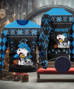 Carolina Panthers Snoopy Girl Limited Edition Men’s And Women’s Ugly Sweater For Fans