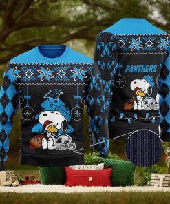 Carolina Panthers Snoopy Girl Limited Edition Men’s And Women’s Ugly Sweater For Fans