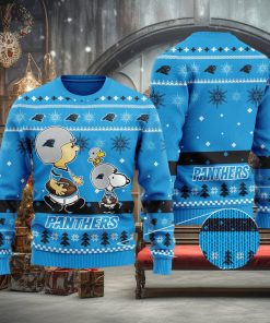 Carolina Panthers Snp Girl Men’s and Women’s Ugly Sweater Fashion Gift For Fans Christmas