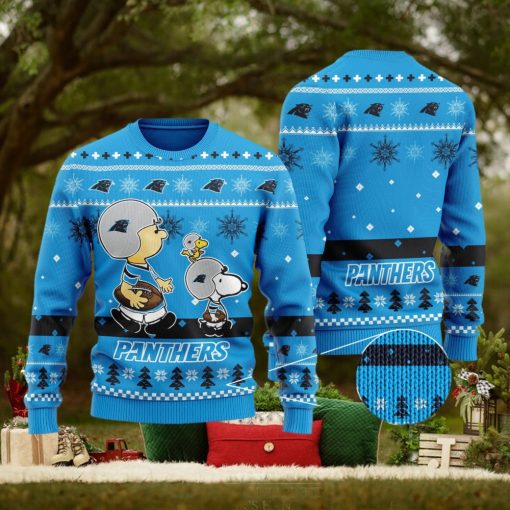 Carolina Panthers Snp Girl Men’s and Women’s Ugly Sweater Fashion Gift For Fans Christmas