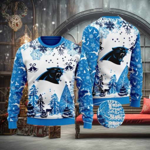 Carolina Panthers Special Christmas Ugly Sweater Design Holiday Edition