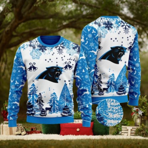 Carolina Panthers Special Christmas Ugly Sweater Design Holiday Edition
