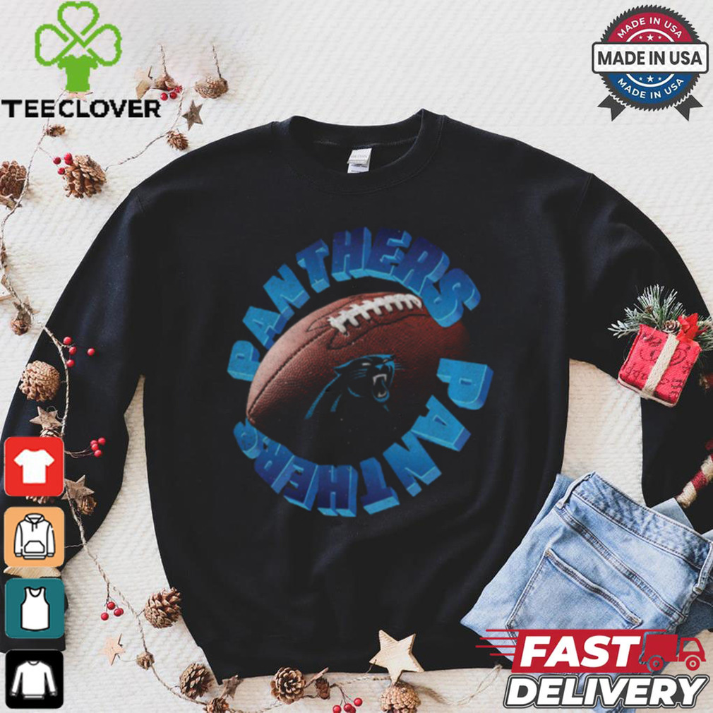Carolina Panthers Spiral Heavyweight T Shirt Carolina Panthers Spiral Heavyweight T Shirt