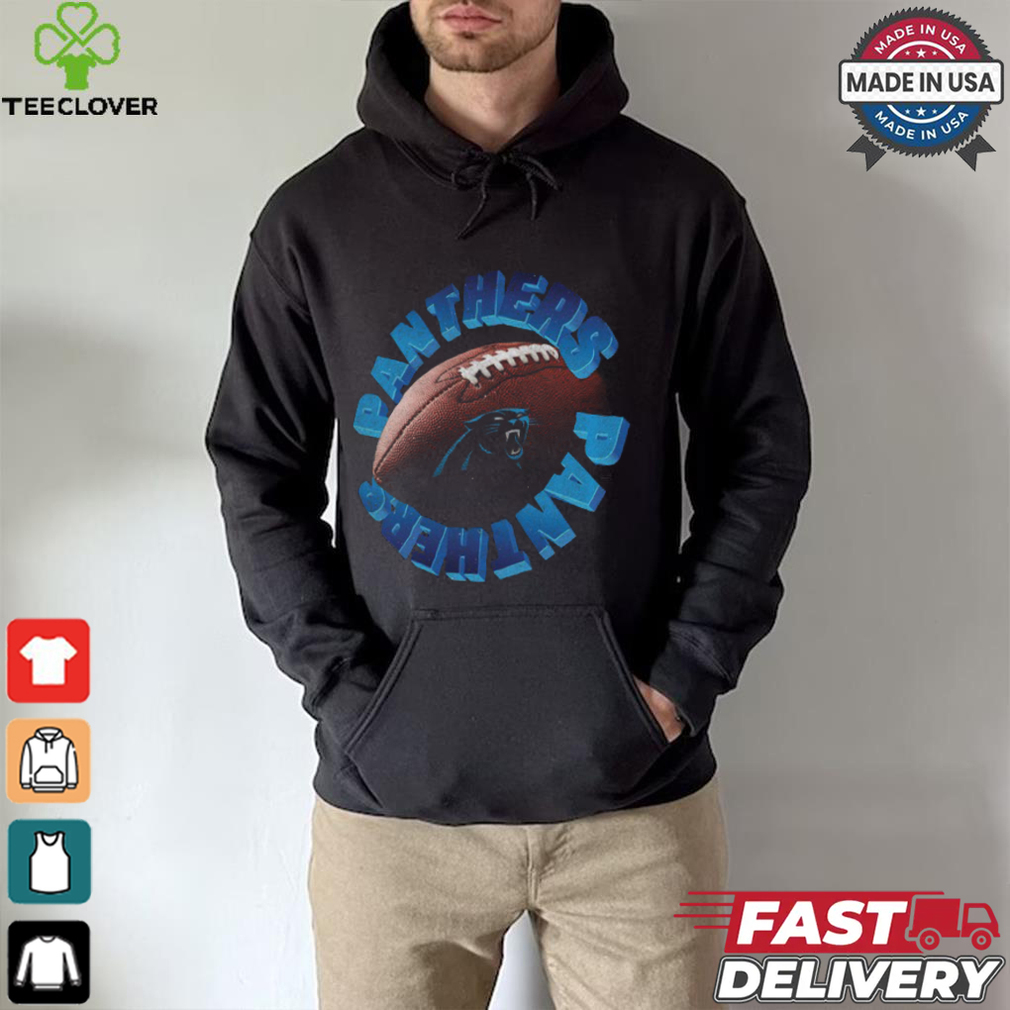 Carolina Panthers Spiral Heavyweight T Shirt Carolina Panthers Spiral Heavyweight T Shirt