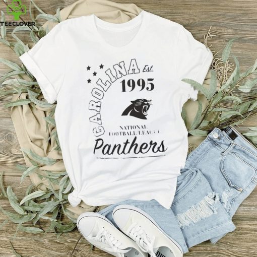 Carolina Panthers Starter City Arch Team T Shirt   White