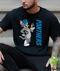 Carolina Panthers T Shirt Print Tom And Jerry Nfl Tom And Jerry Tshirt For Fans