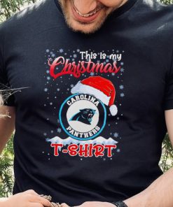 Carolina Panthers This Is My Christmas NFL t shirt 1 Carolina Panthers This Is My Christmas NFL t shirt