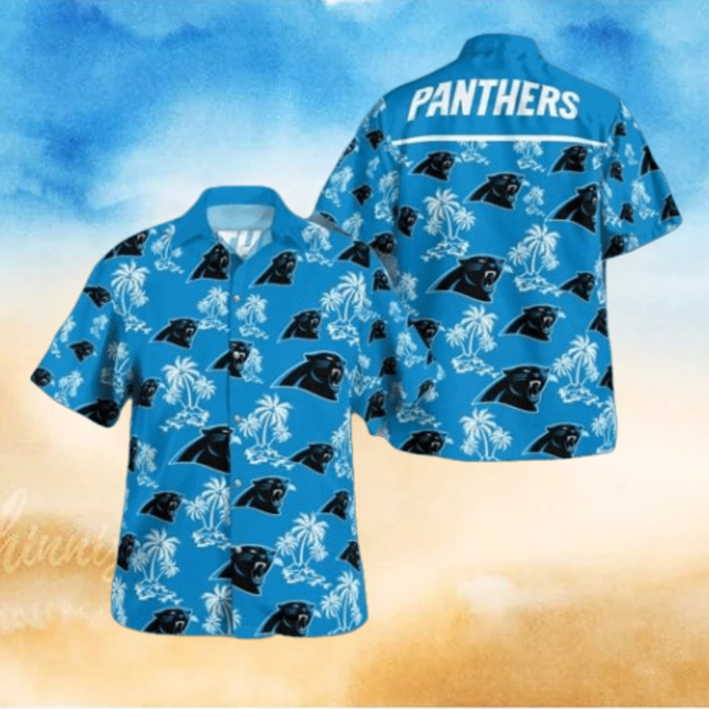 Carolina Panthers Tropical Hawaiian Shirt Limited Edition, Panthers Merch Carolina Panthers Tropical Hawaiian Shirt Limited Edition, Panthers Merch