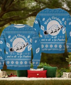 Carolina Panthers Ugly Christmas Sweater Party All Are Welcome to Join the Festive Festivities