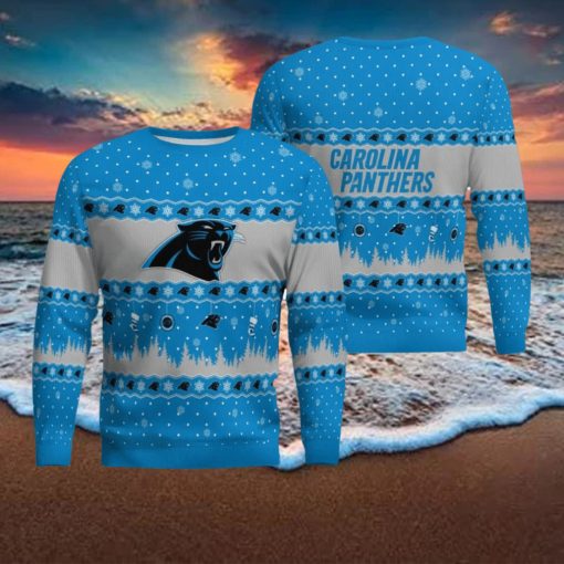 Carolina Panthers Ugly Christmas Sweaters 2023 Gift For Fans