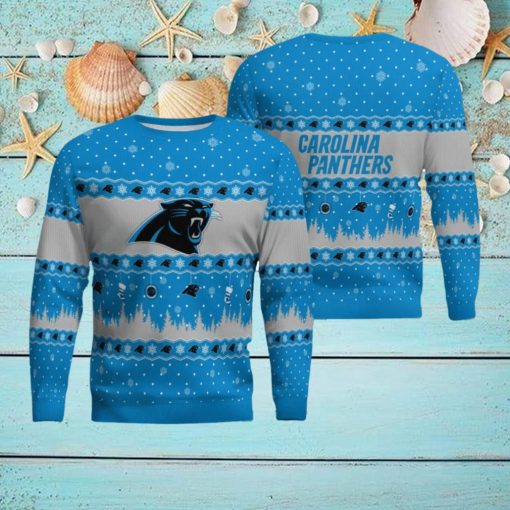 Carolina Panthers Ugly Christmas Sweaters 2023 Gift For Fans