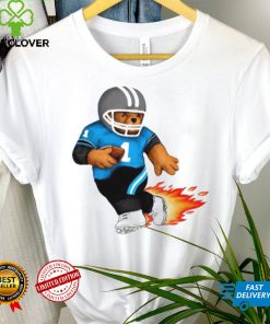 Carolina Panthers football bear fire hoodie, sweater, longsleeve, shirt v-neck, t-shirt