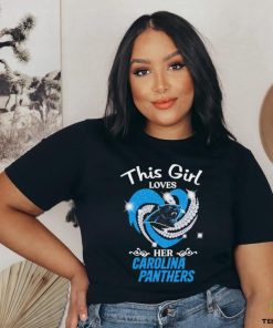 Carolina Panthers this girl loves football shirt